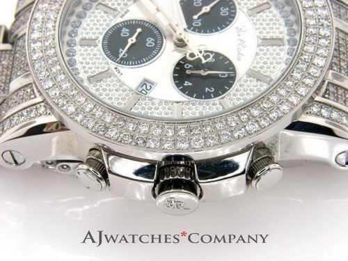 Men's Joe Rodeo Trooper Diamond Watch 14.50ct #JTRO6 | AJwatches