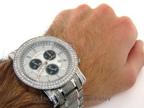 Men's Joe Rodeo Trooper Diamond Watch 14.50ct #JTRO6 | AJwatches