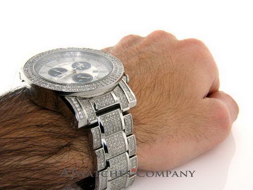 Men's Joe Rodeo Trooper Diamond Watch 14.50ct #JTRO6 | AJwatches